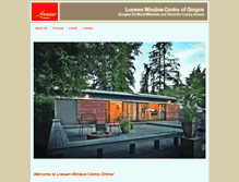 Tablet Screenshot of loewencentre.com